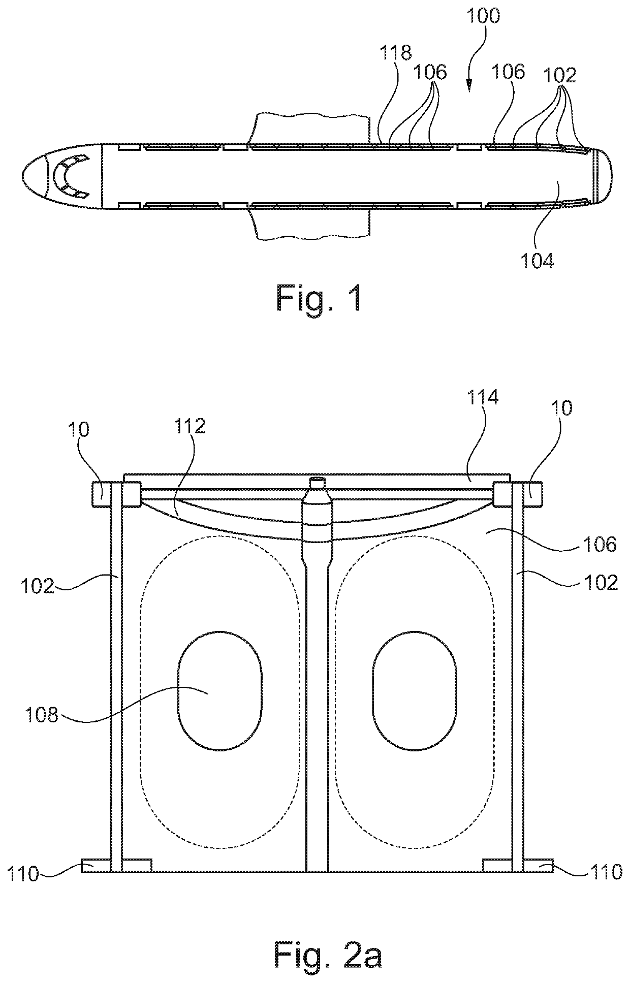 Device for fixing cabin side wall paneling and cabin light paneling to a structural component of an aircraft and spacecraft