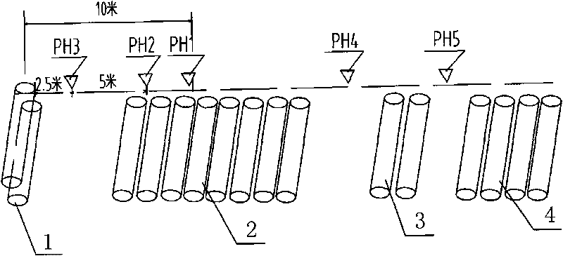 Method for controlling automatic equidistant steel tapping of heating furnace