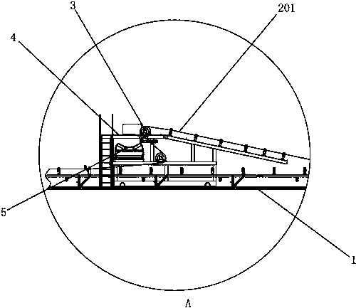 Automatic discharging machine