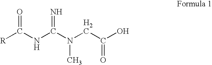 Creatine-fatty acids