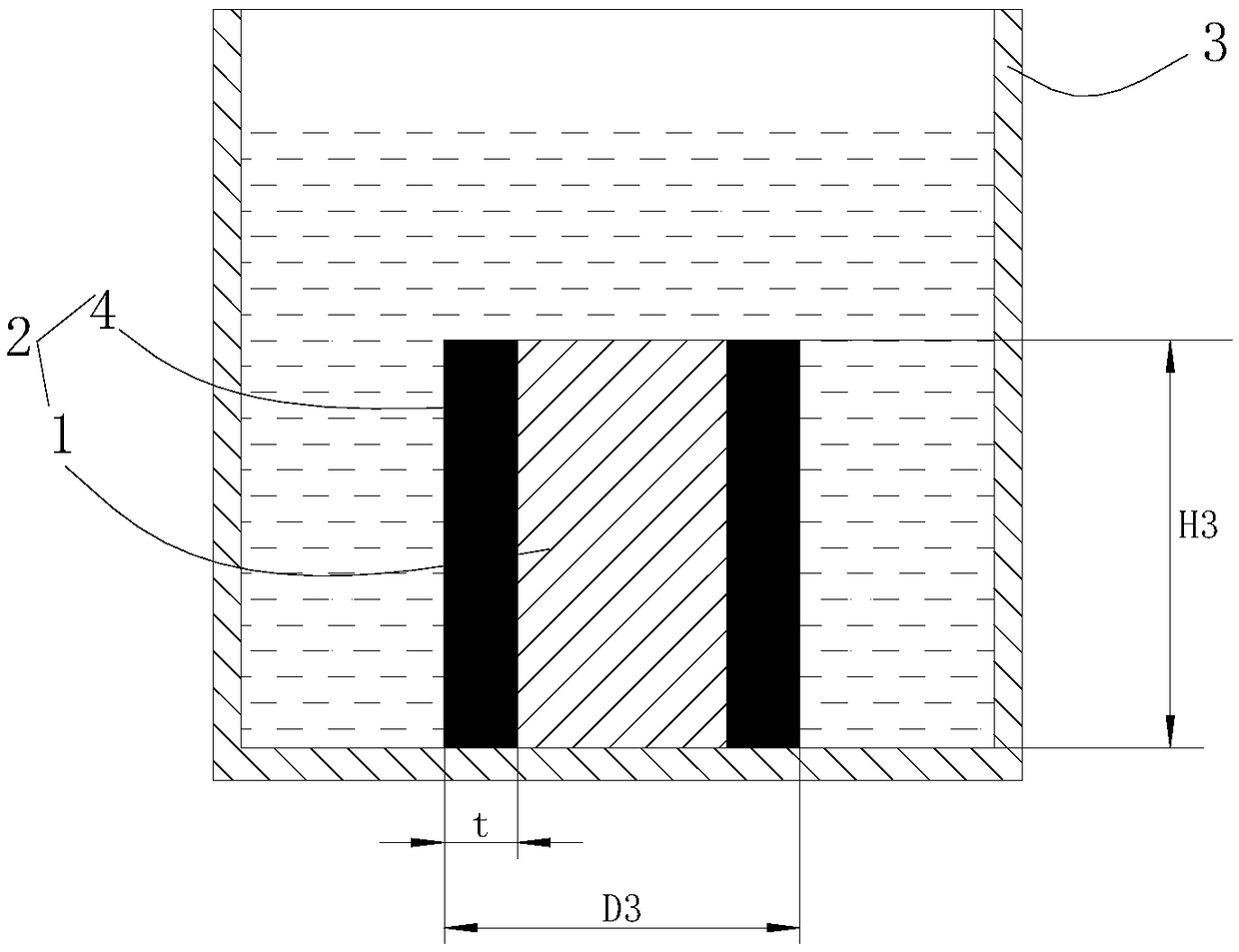 Method for testing rock expansion force