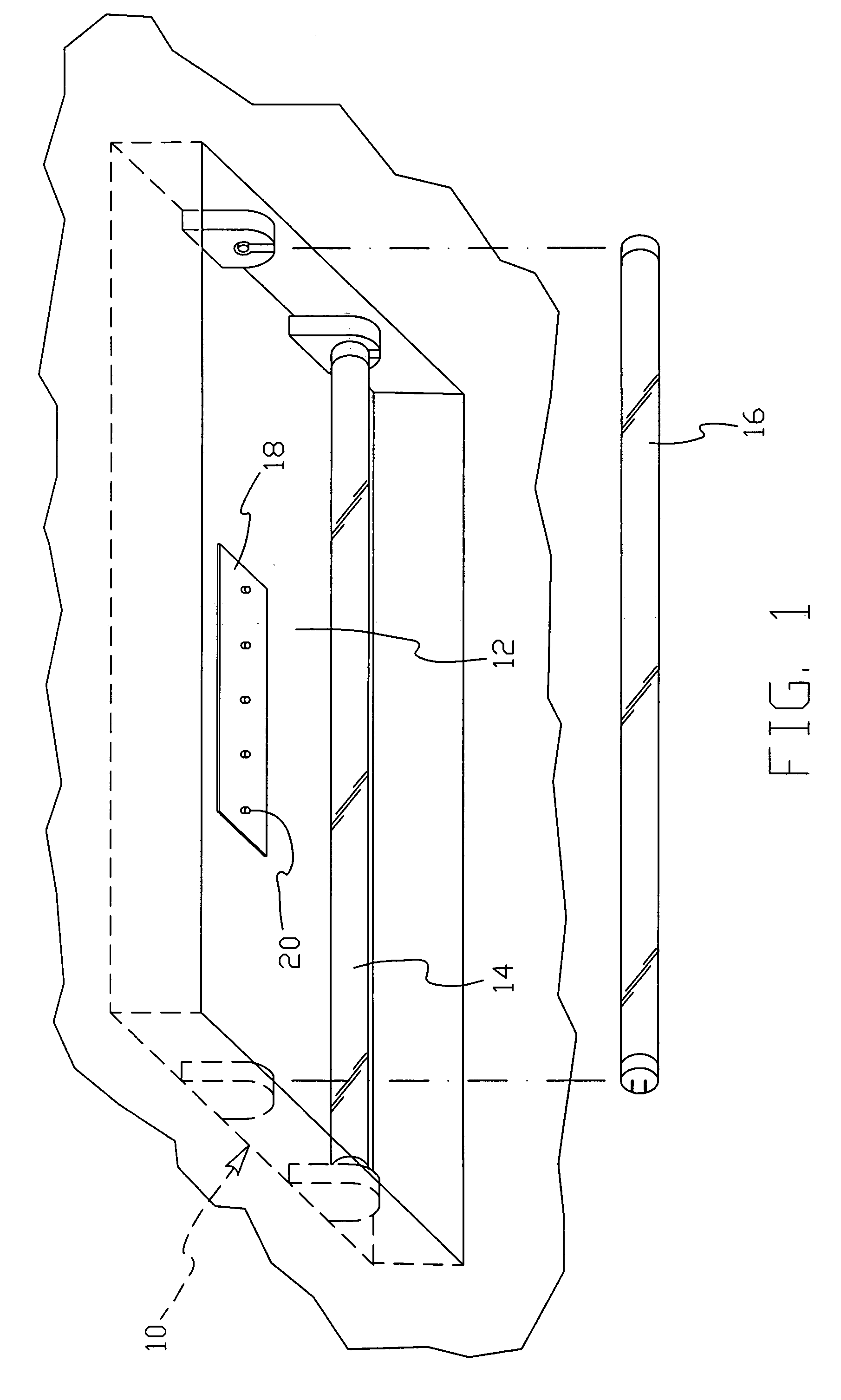 Combination fluorescent and LED lighting system