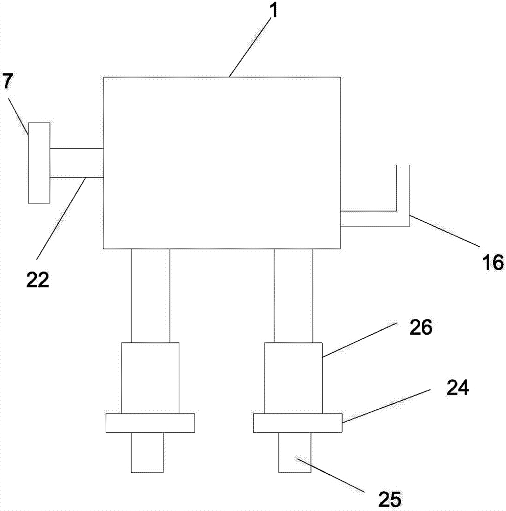 Building wall polishing device with dust collection function