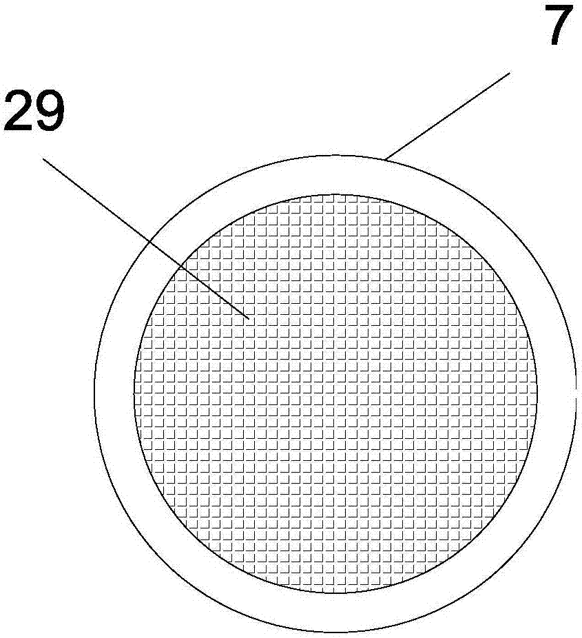 Building wall polishing device with dust collection function