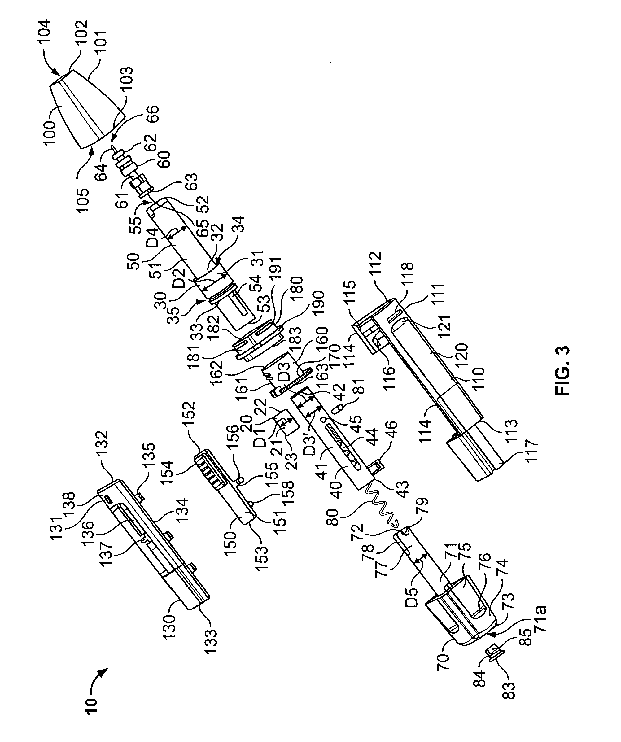 Lancet device and method