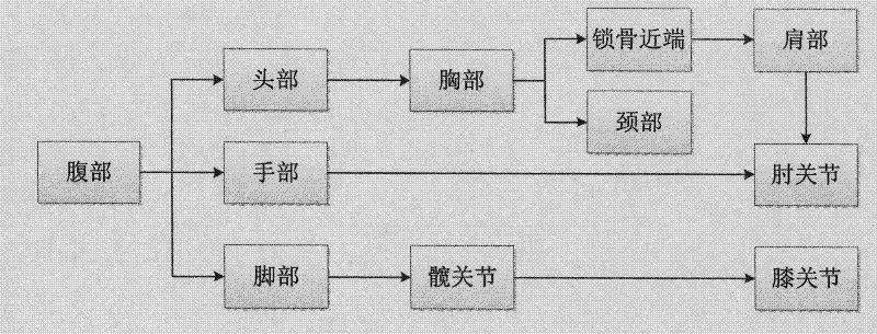 Automatic labeling method for human joint based on monocular video