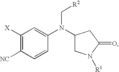 Pyrrolidinone anilines as progesterone receptor modulators