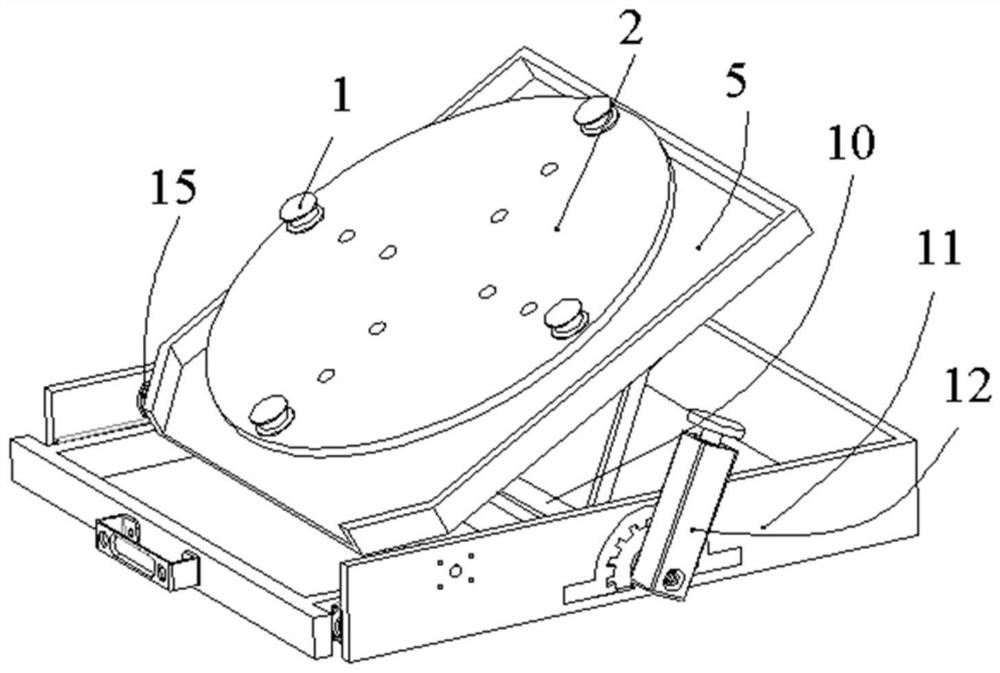 Multifunctional dissecting table for small and medium-sized experimental animals