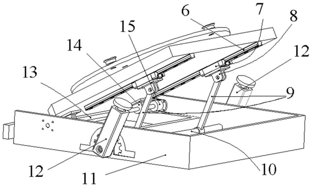 Multifunctional dissecting table for small and medium-sized experimental animals