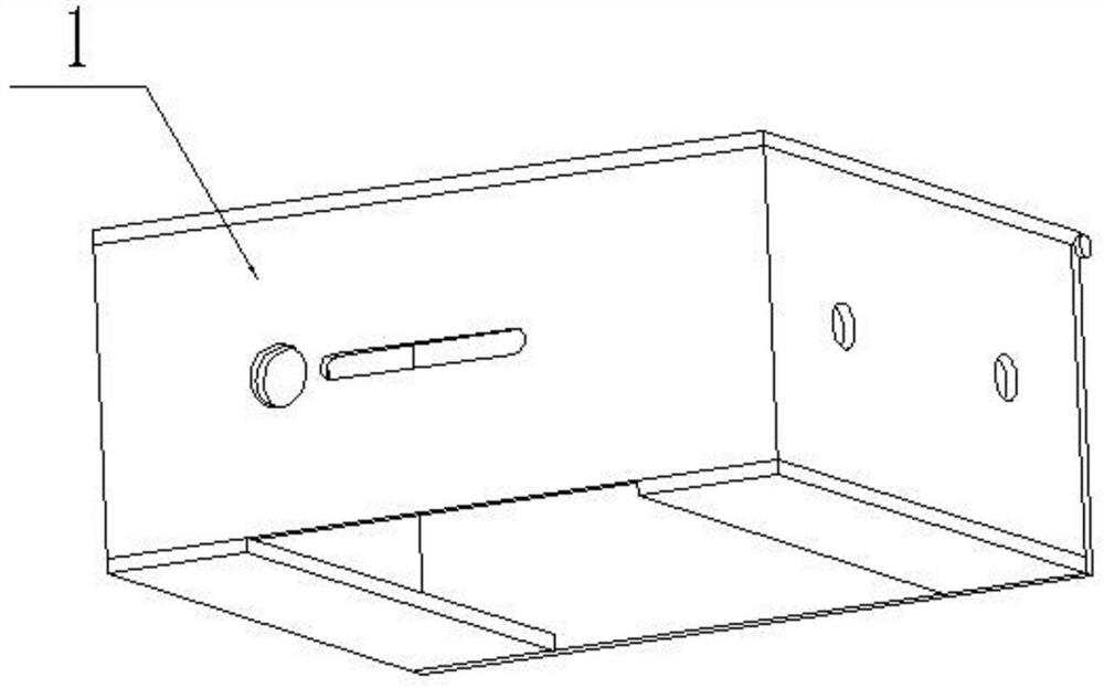 A hand-operated tissue box with automatic paper breaking function