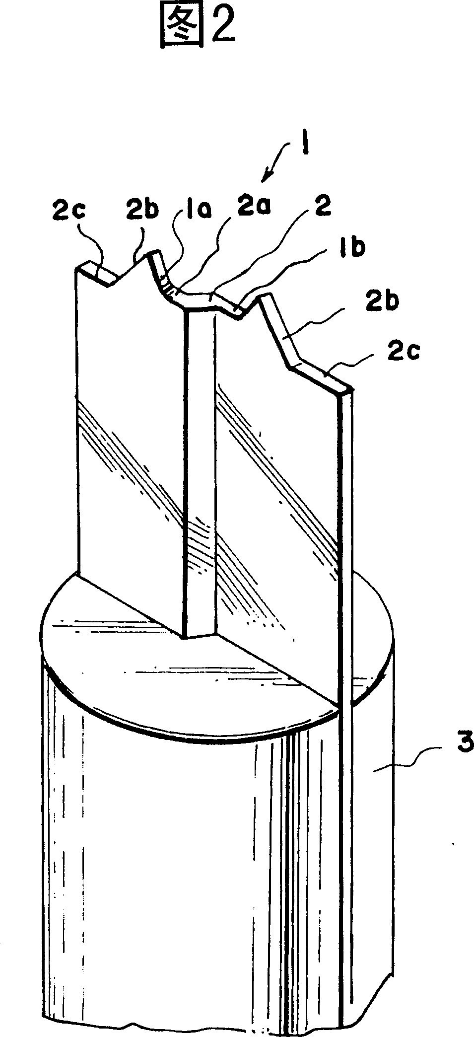 Plastic light guide fiber end face processing method