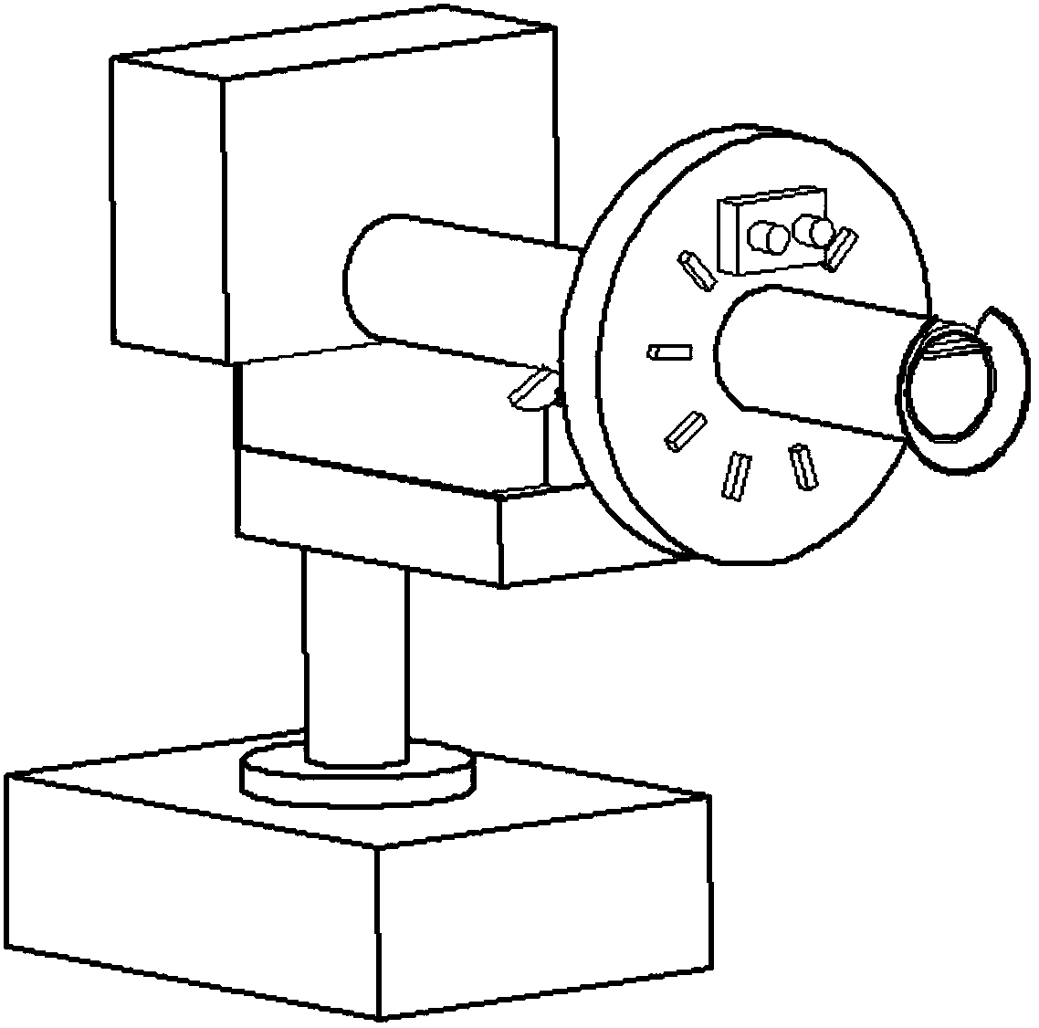 Automatic absorption-type picking equipment for strawberries