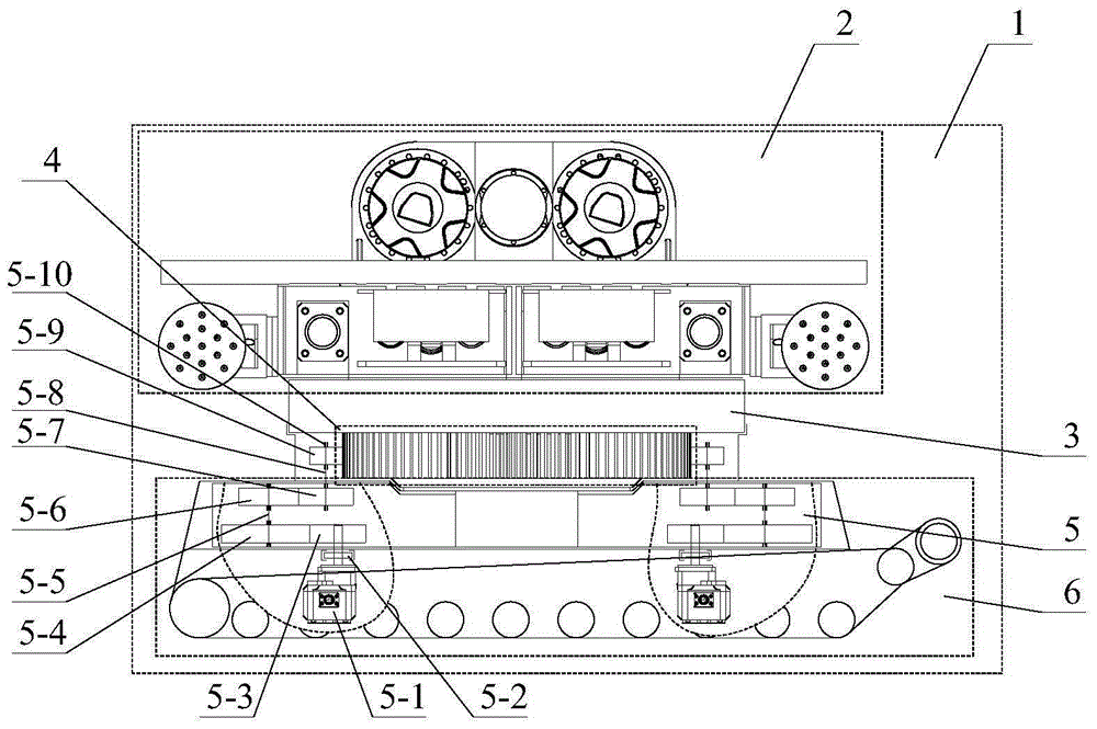 Tracked walking self-rotating bidirectional drilling coal mining machine and application method thereof