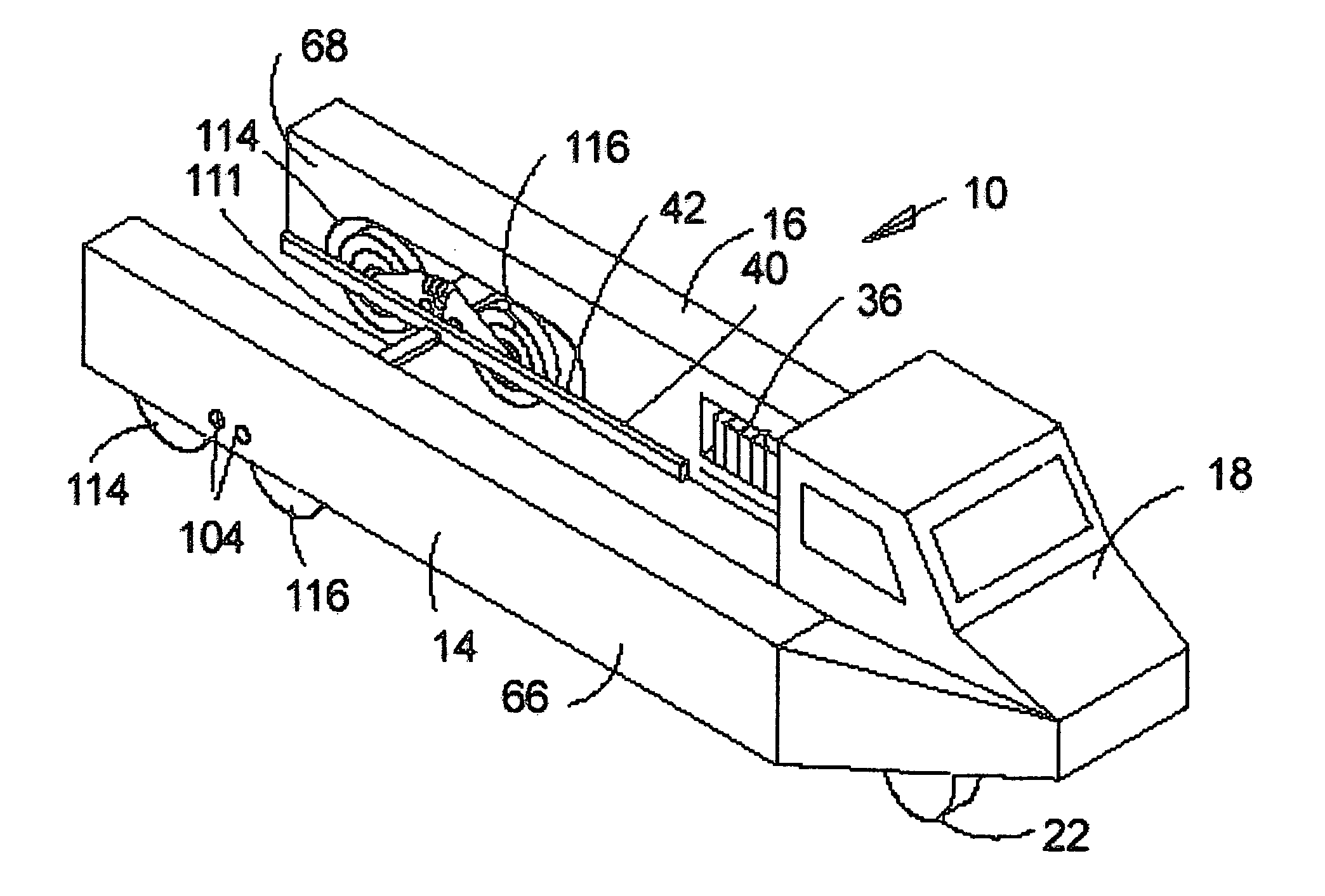 Vehicle for placing railcars on railway tracks