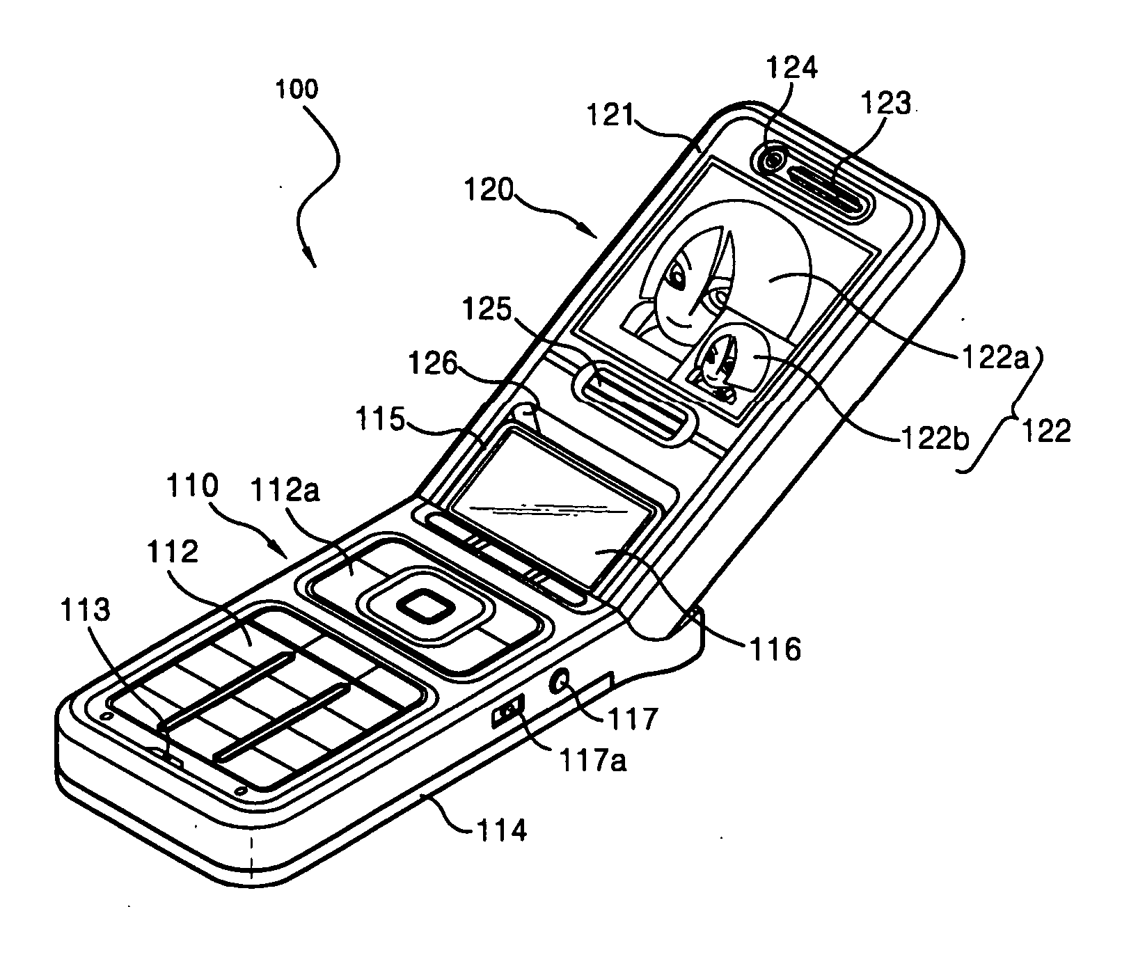 Mobile communication device with enhanced image communication capability