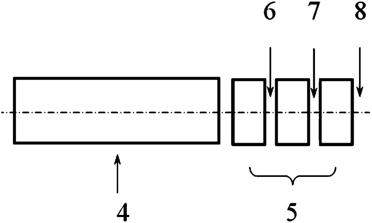 Polymer multi-core fiber tube based filter and application thereof