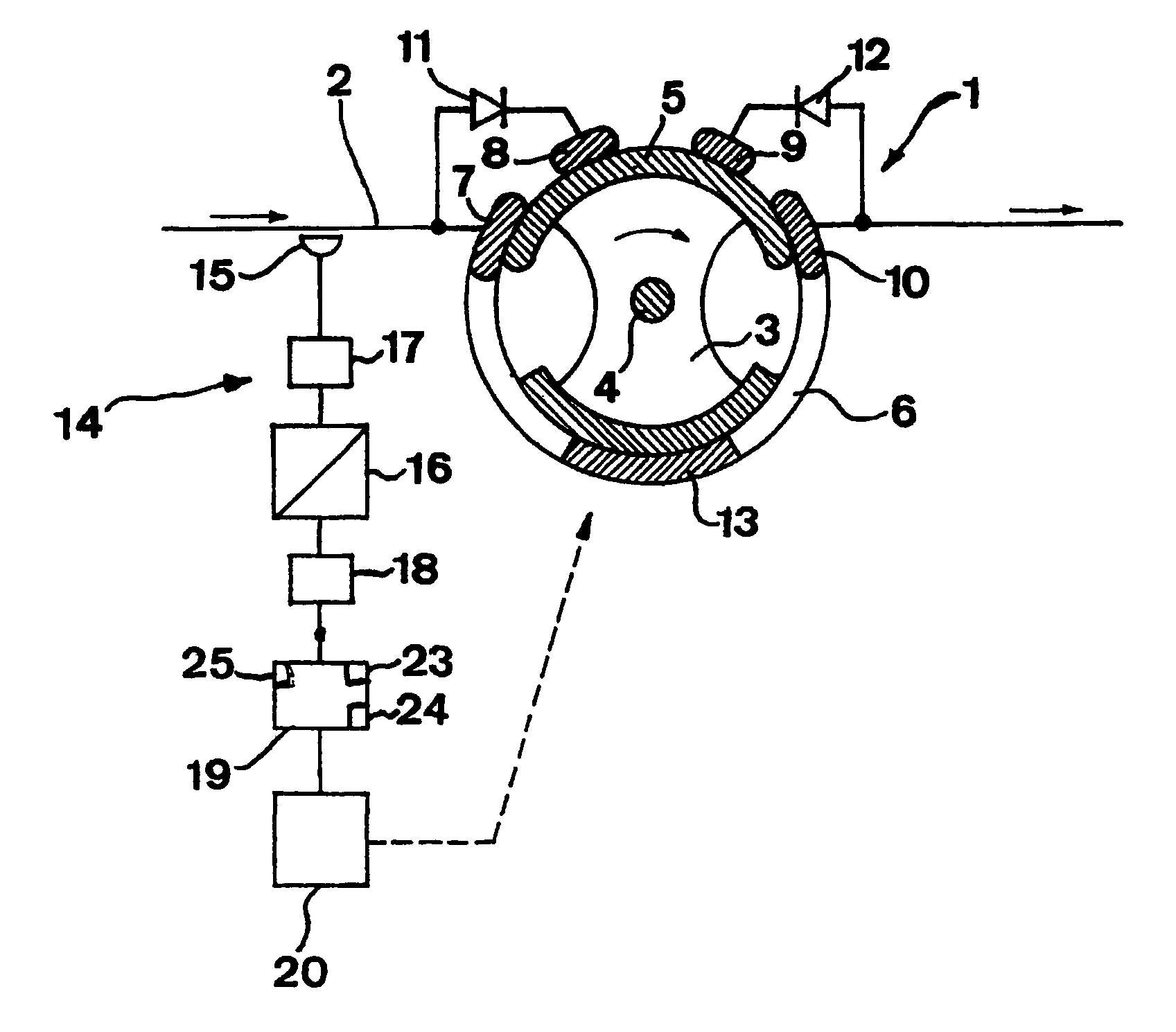 Method and an apparatus for controlling an electric switching device