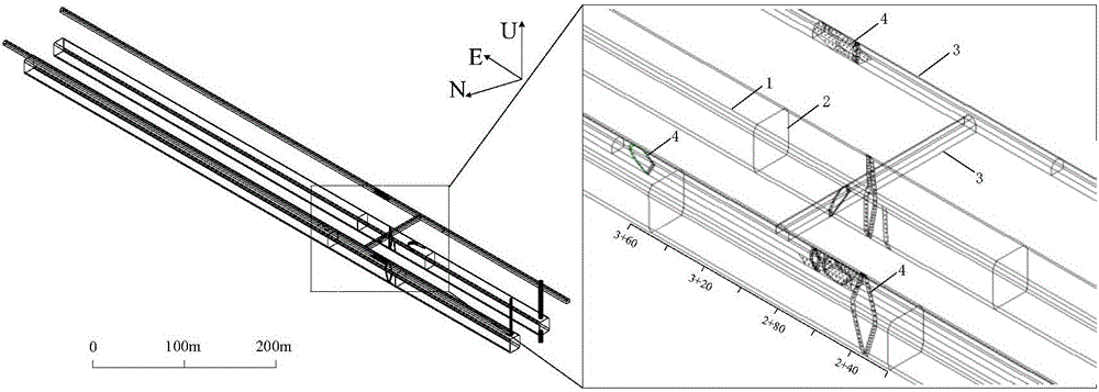 Underground water-sealing oil storage cavern micro-seismic monitoring method and system