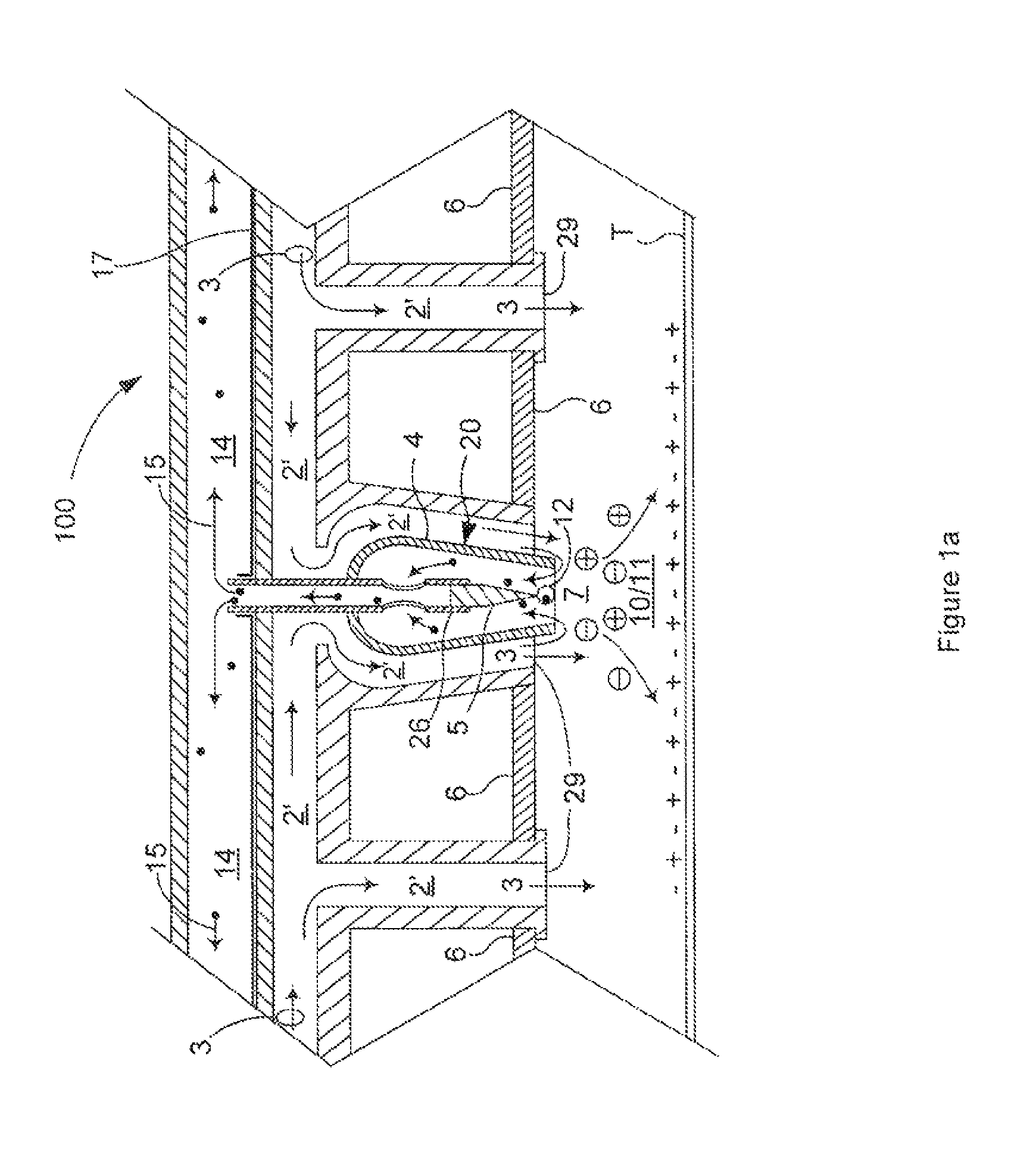 Separating contaminants from gas ions in corona discharge ionizing bars