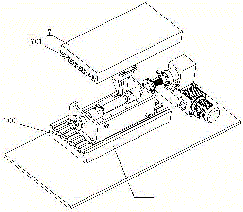 Metal thin-wall composite tube impacting and hydraulic bulging device and method