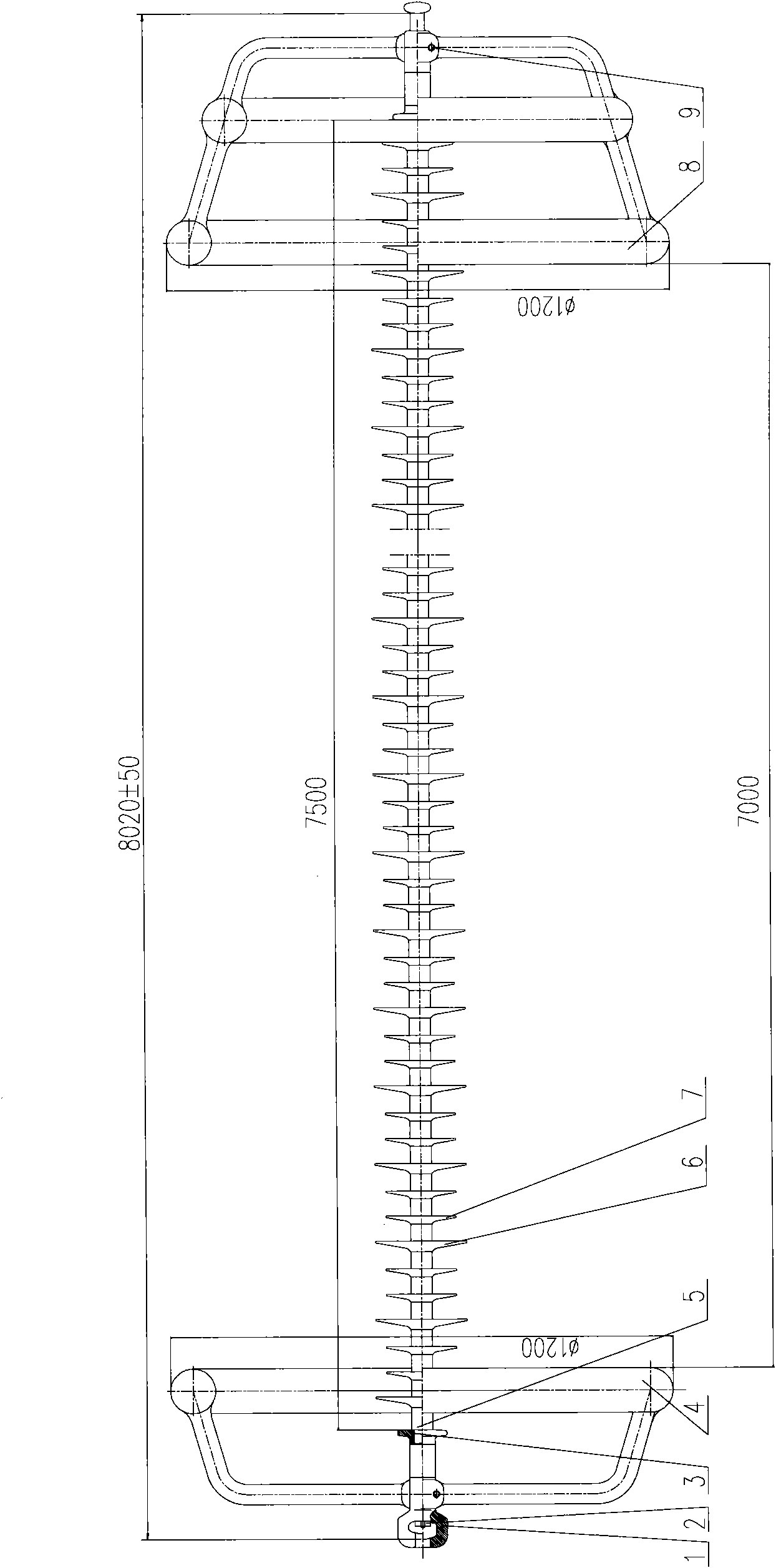 Suspension insulator