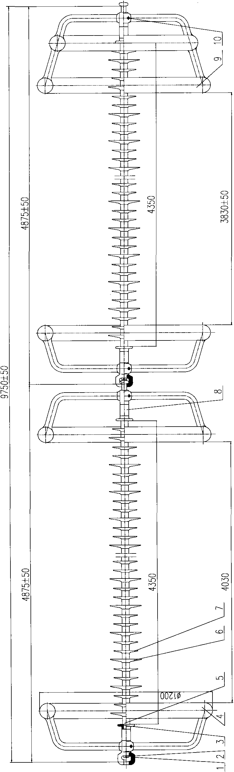 Suspension insulator