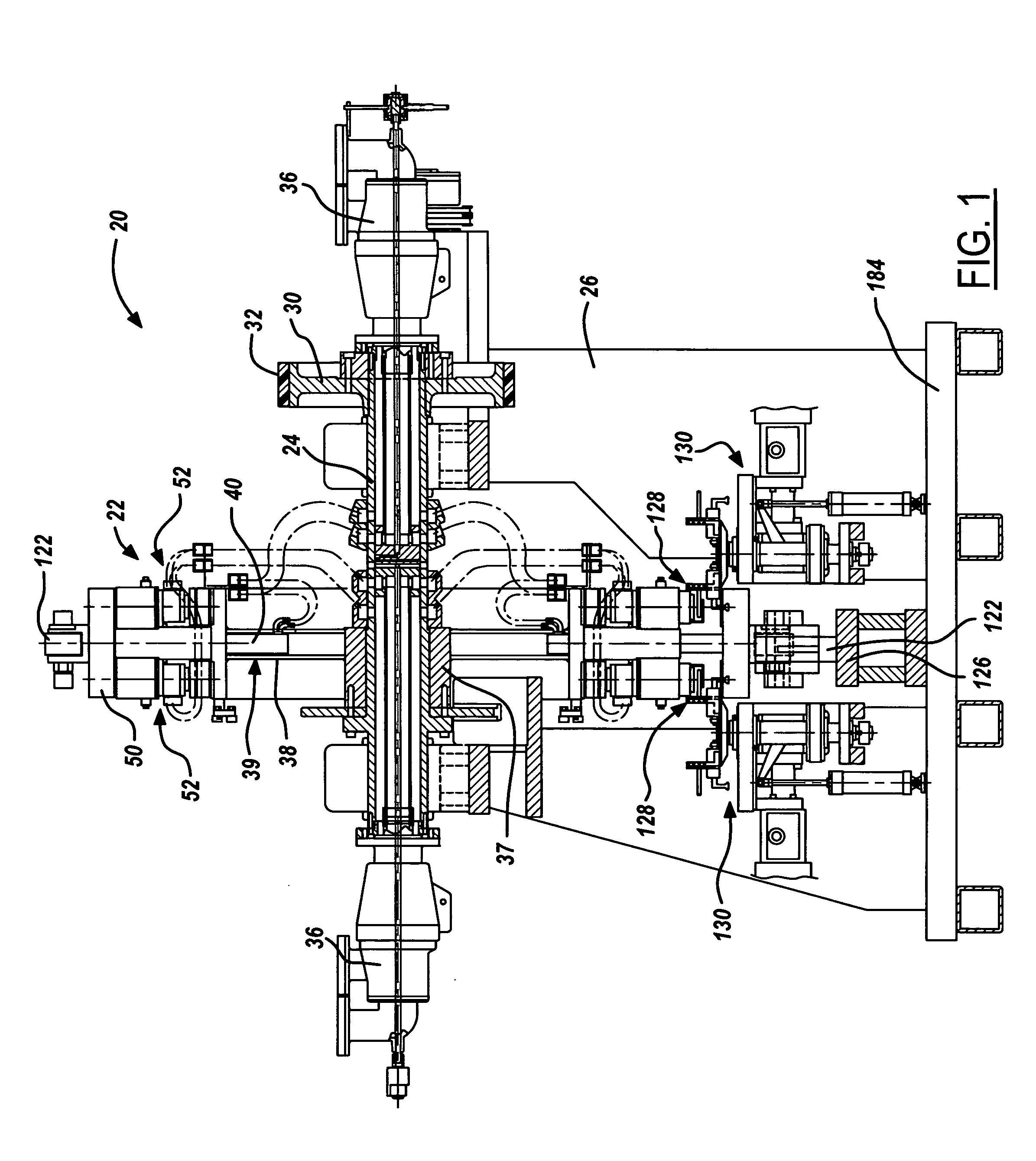 Compression molding machine