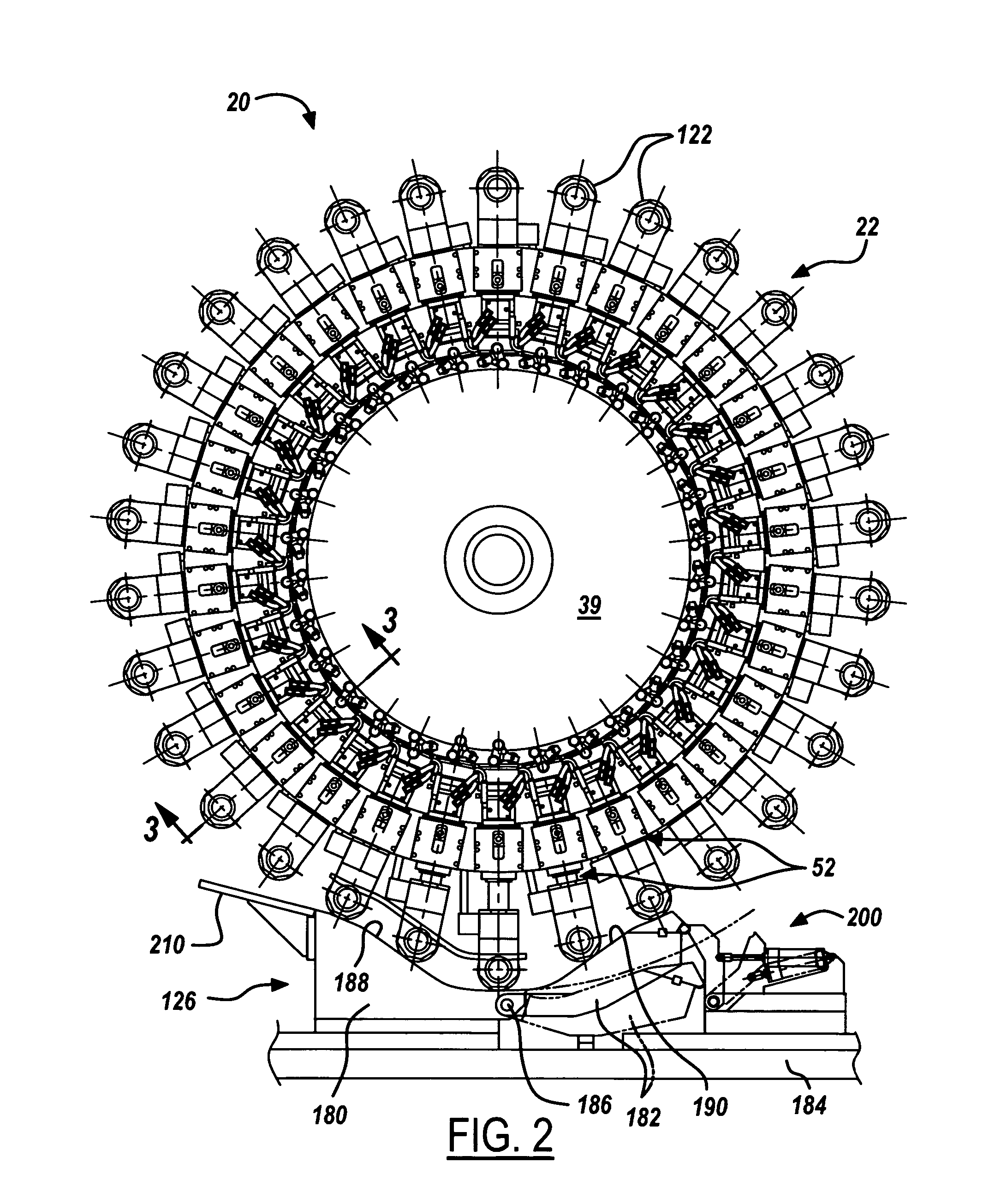 Compression molding machine