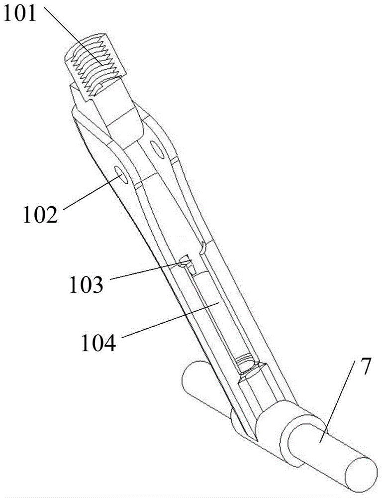 A double-ended stud removal tool