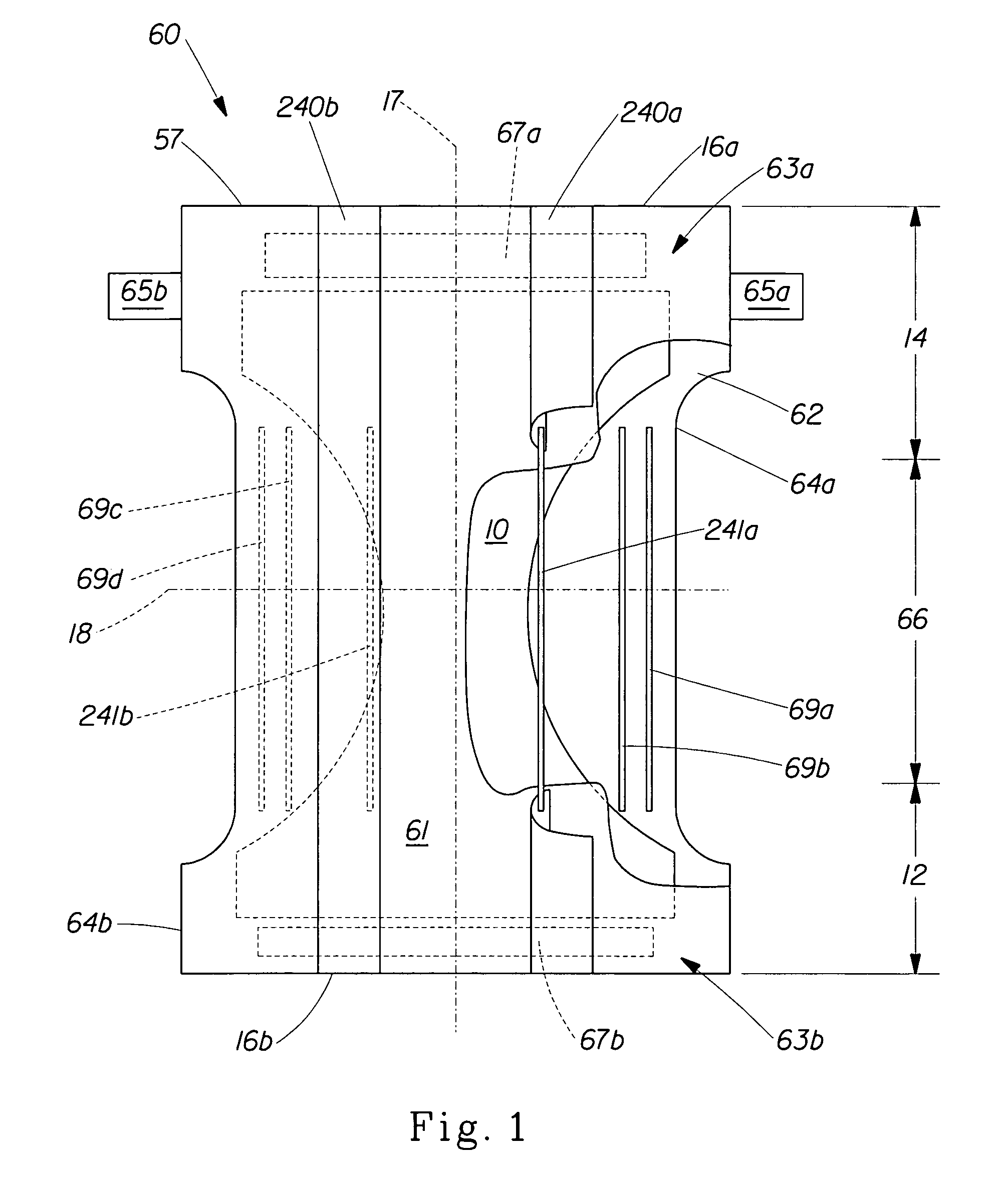 Disposable absorbent articles having multiple absorbent core components including replaceable components