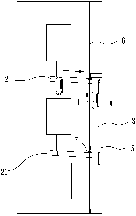 Autonomous escape system and escape method for high-rise building