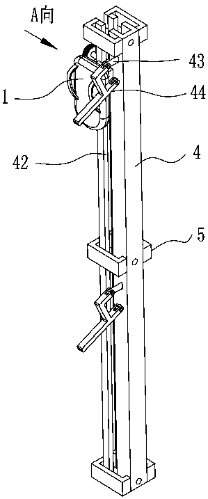 Autonomous escape system and escape method for high-rise building