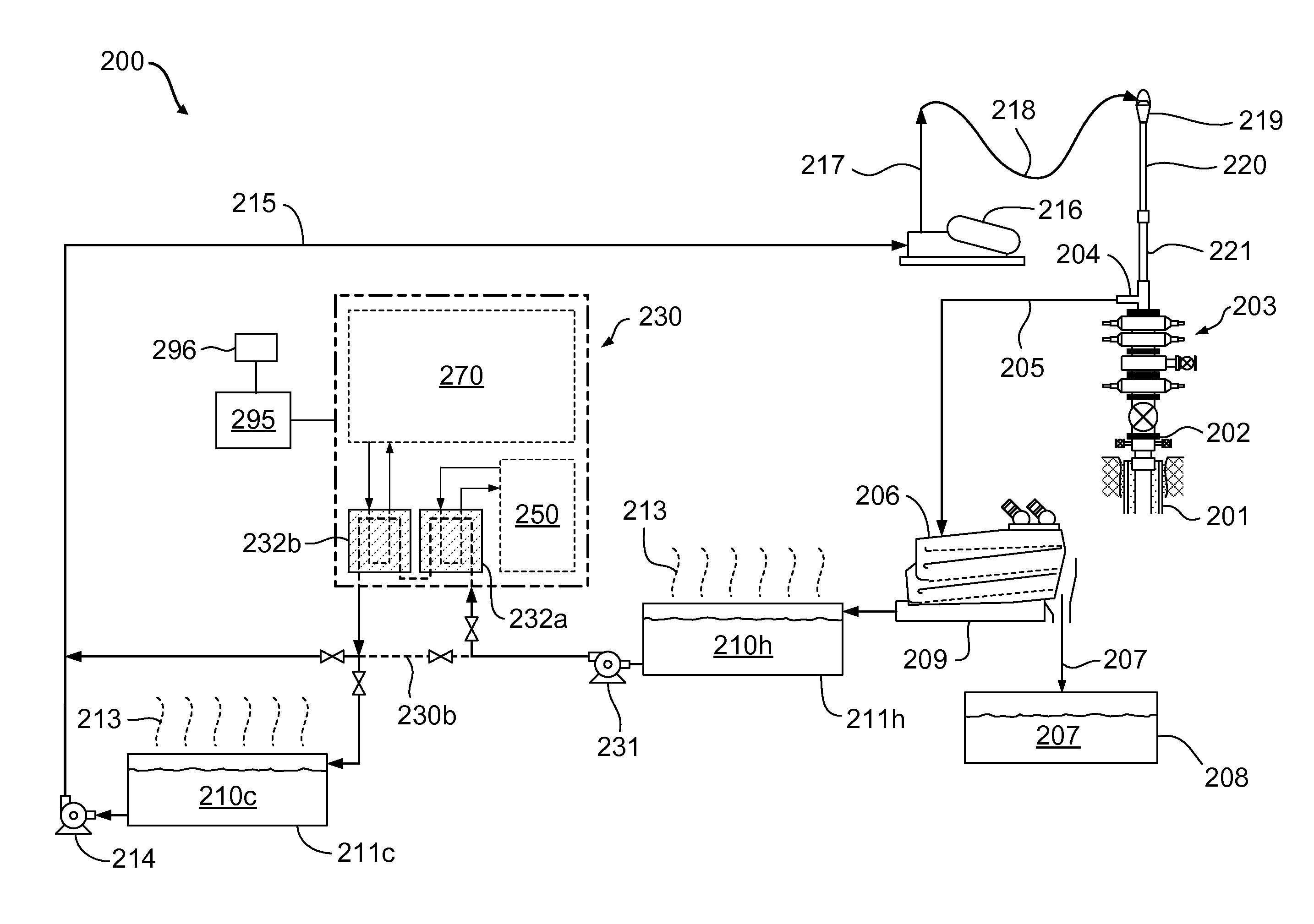 Closed loop drilling mud cooling system for land-based drilling operations