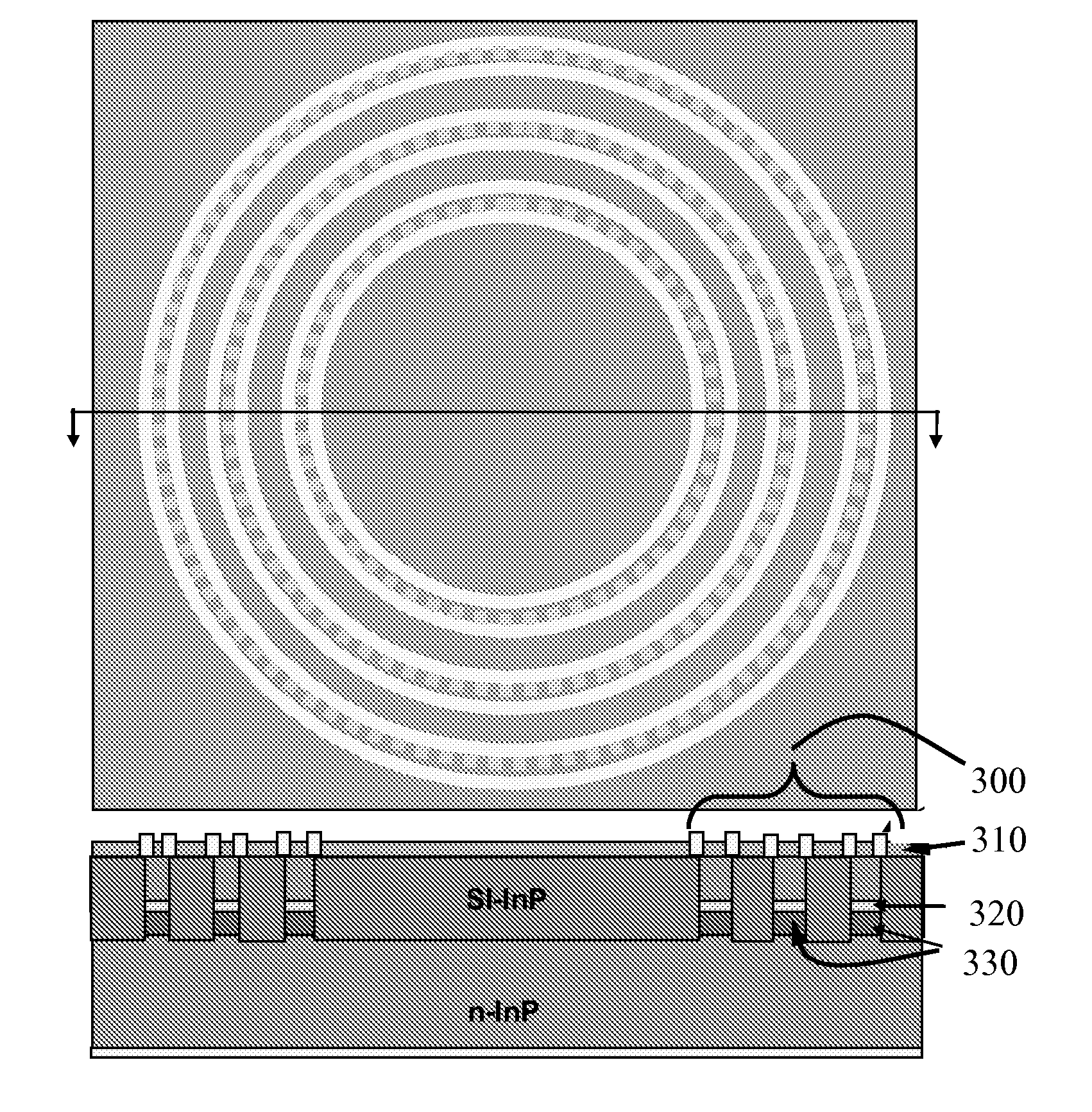 Surface emitting multiwavelength distributed-feedback concentric ring lasers