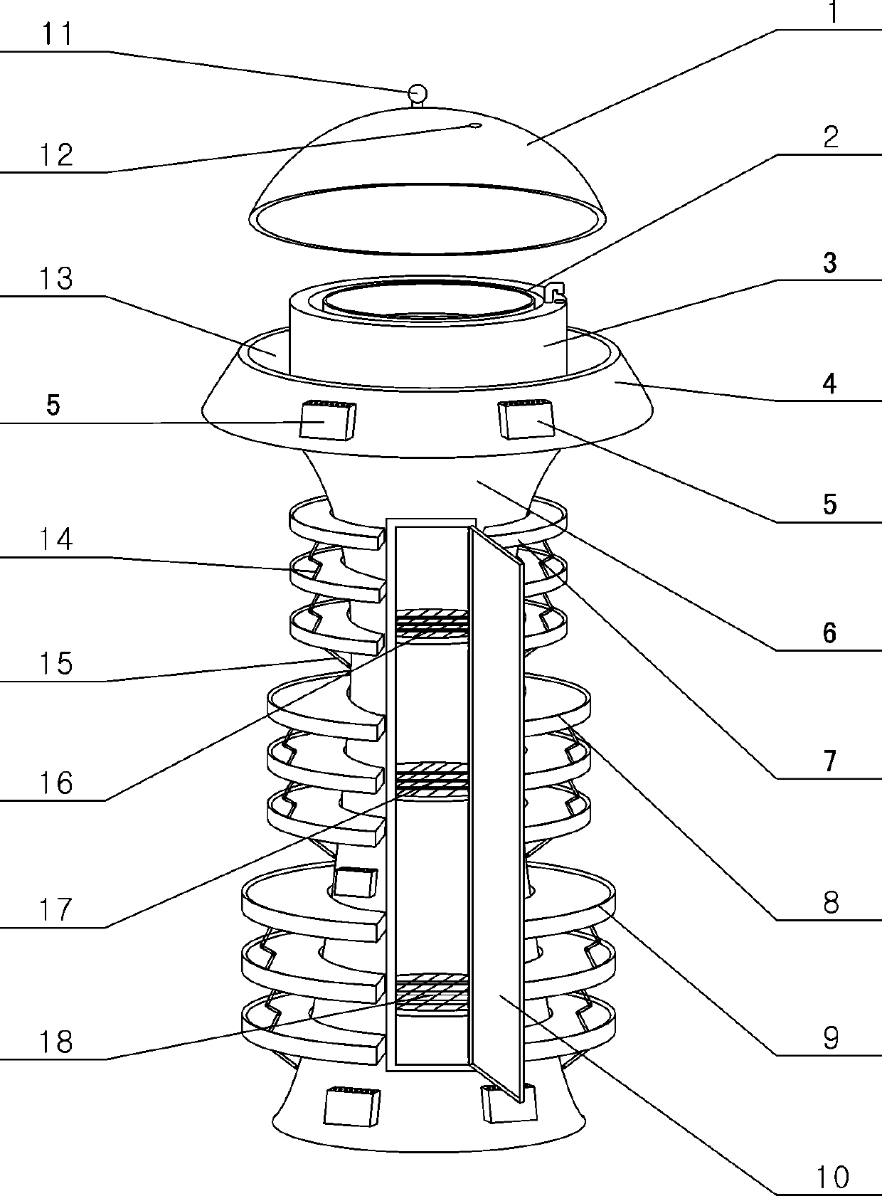 Food appliance capable of cooking food autonomously