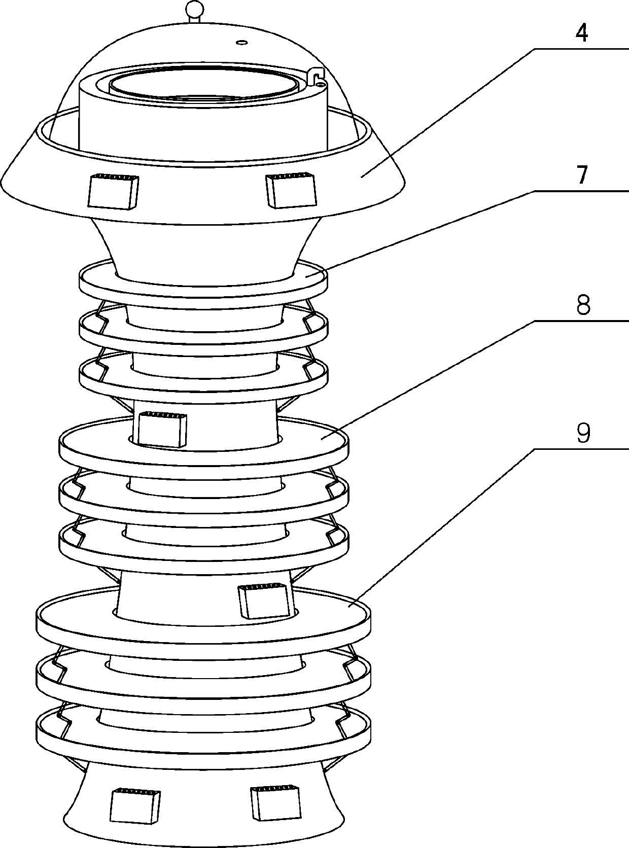 Food appliance capable of cooking food autonomously