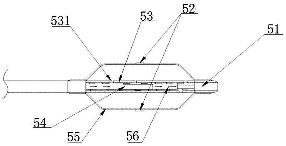 Balloon type flexible microwave ablation catheter and ablation system and method using same