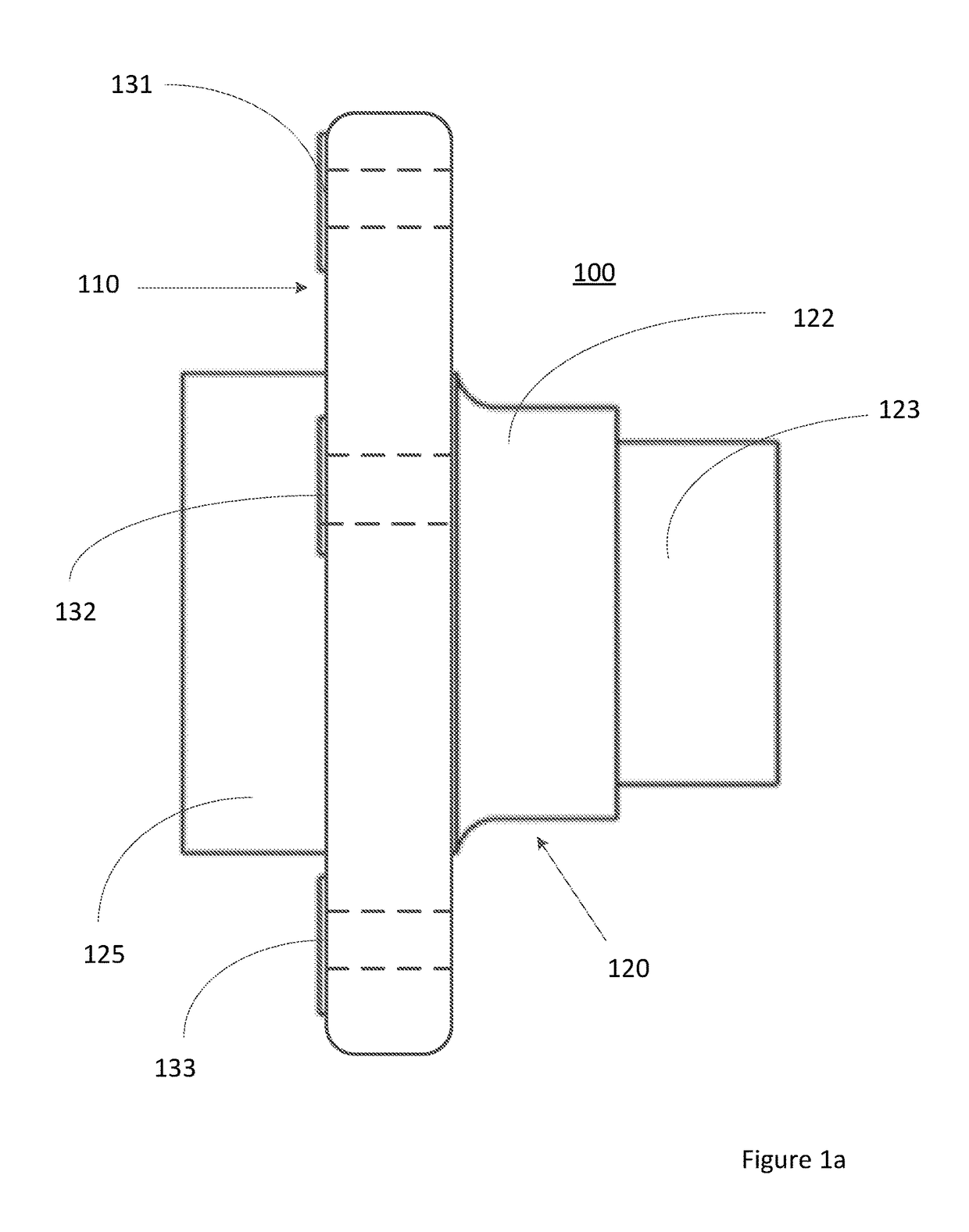 Bearing component with composite flange