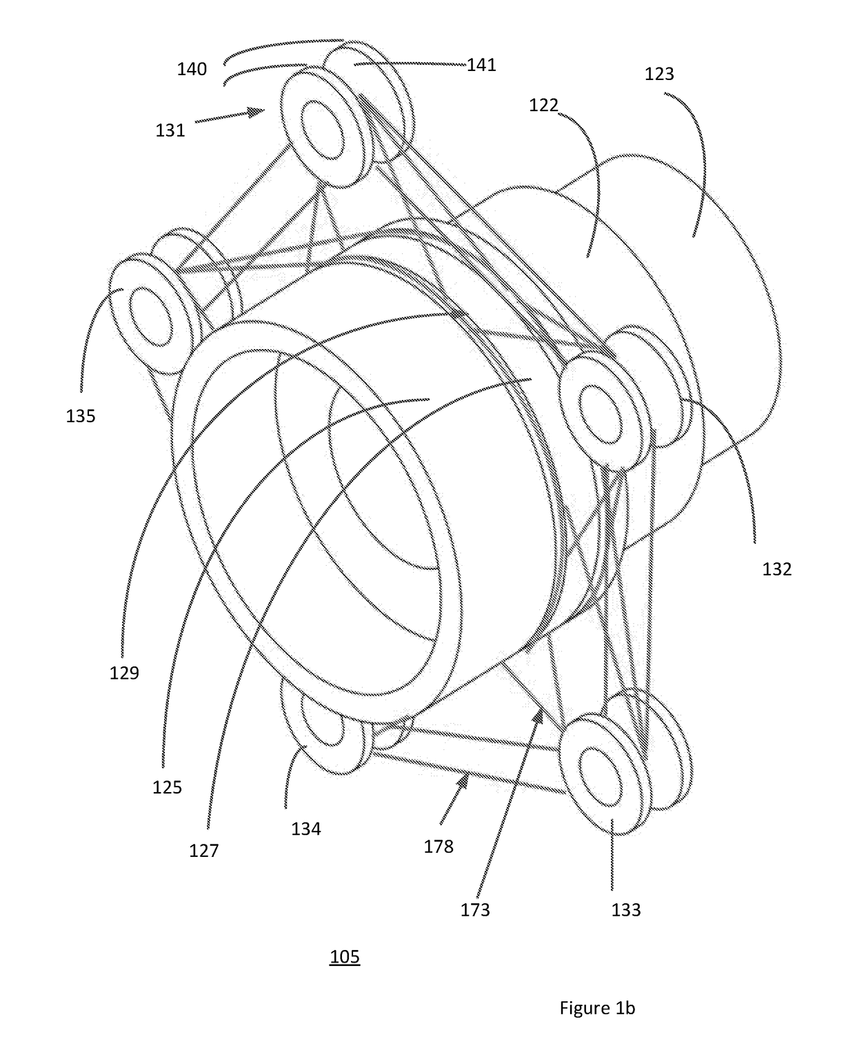 Bearing component with composite flange