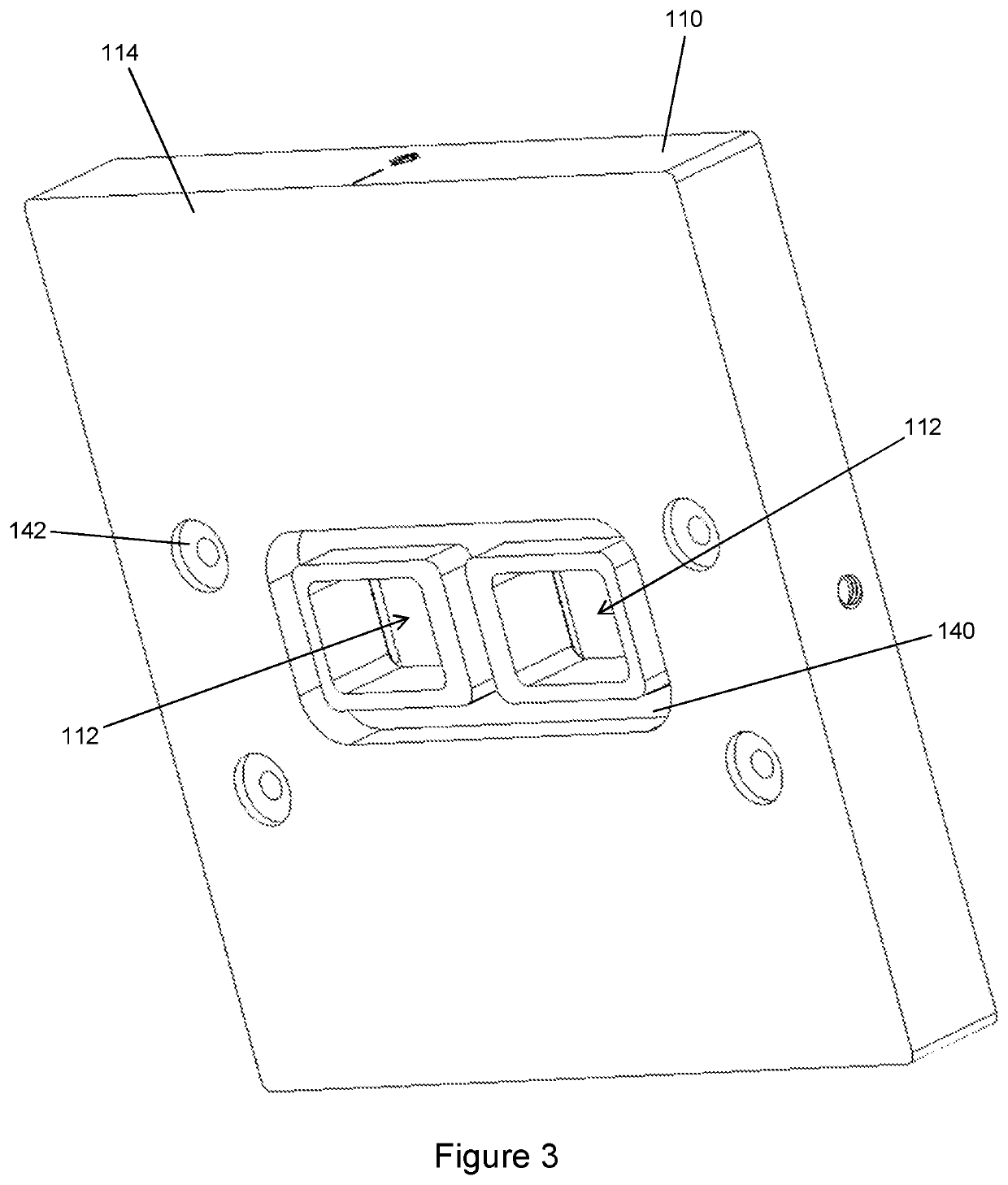 Chemiluminescence detector sample enclosure