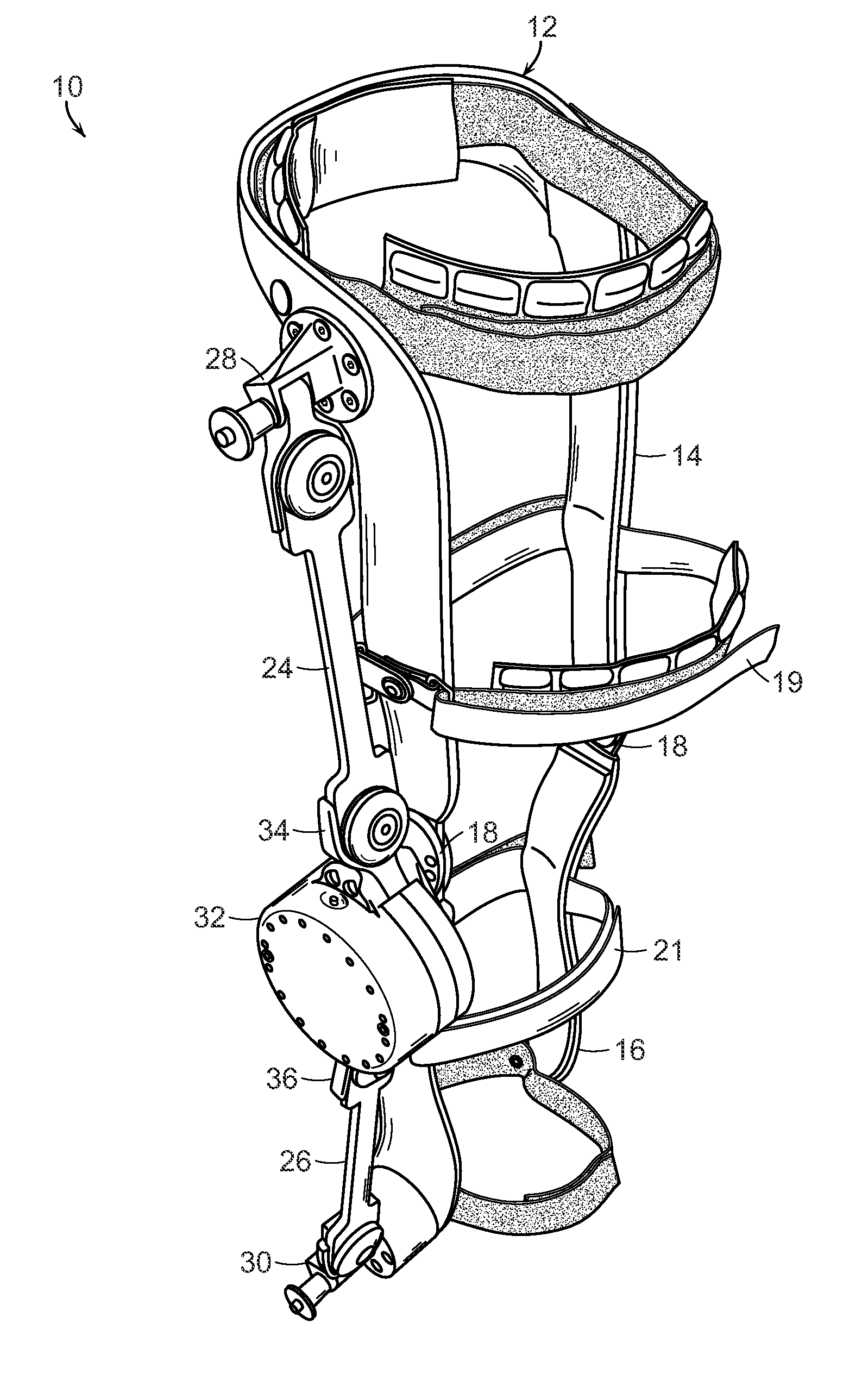 Elastic Element Exoskeleton and Method of Using Same