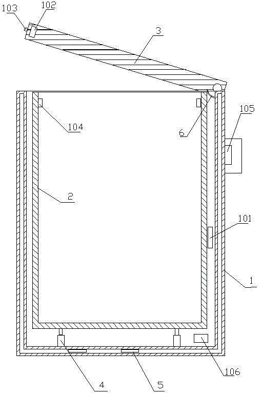 Intelligent deodorant dustbin and opening and closing method thereof