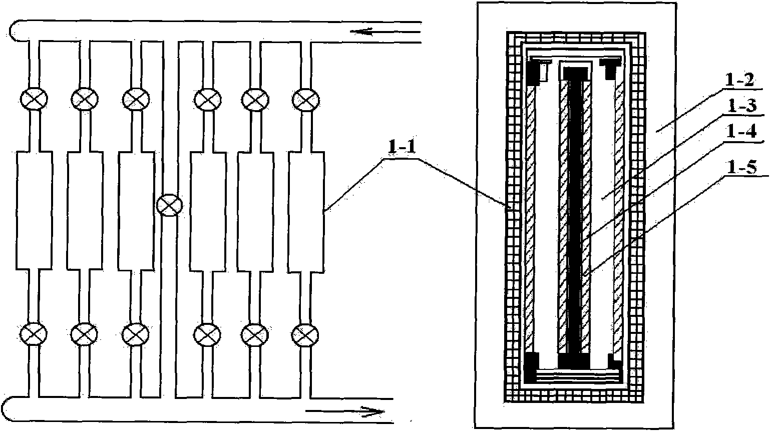 PECVD system with internal heater