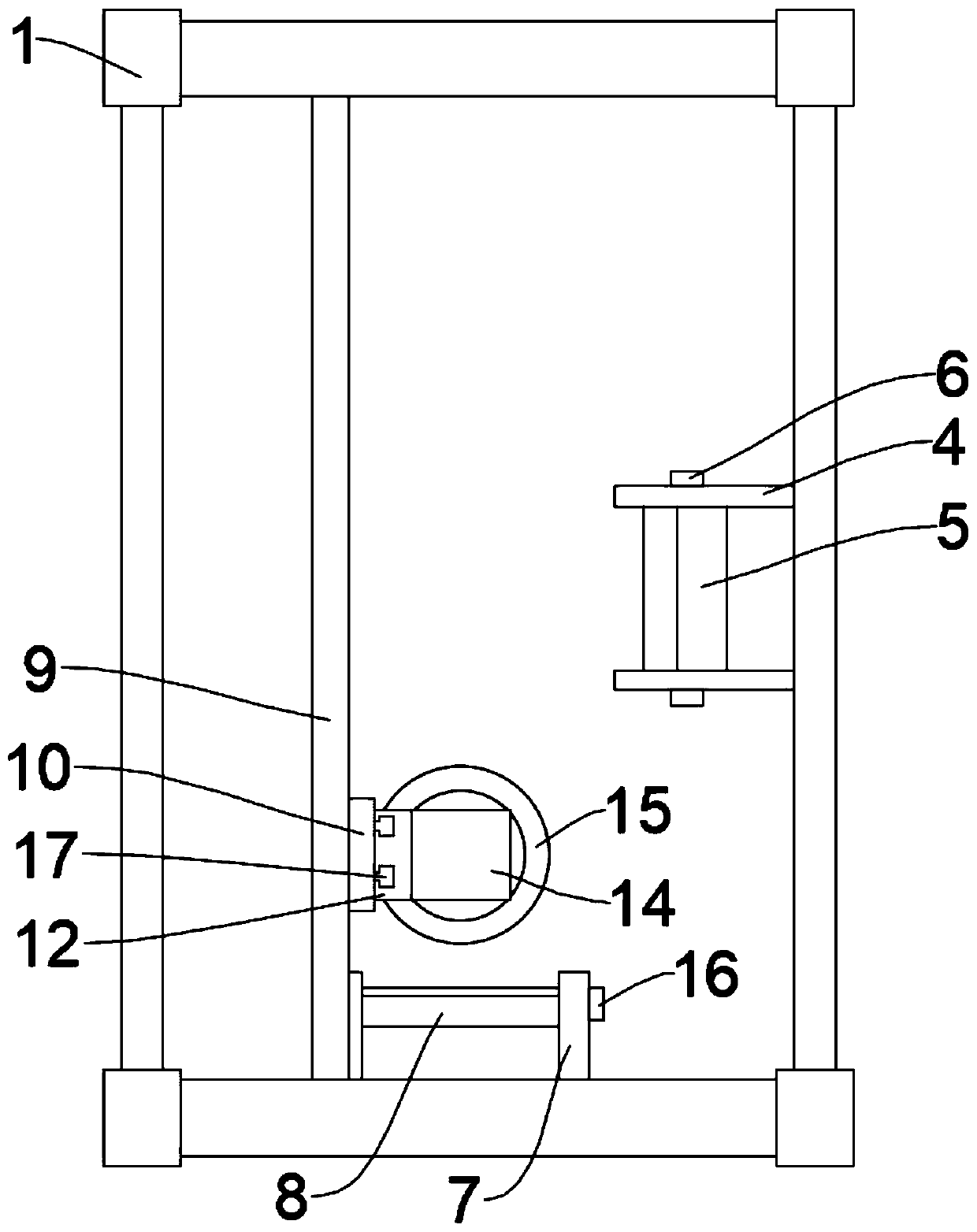 Anti-interference screen appearance optical detection device and detection method