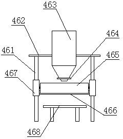 Production line for self-heat-insulation building blocks for walls