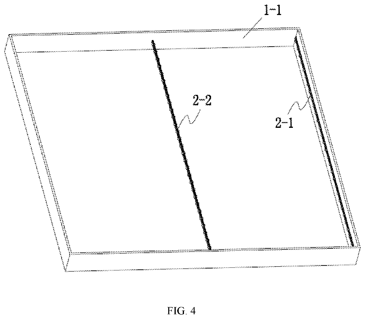 Light distribution method for advertising lamp box and advertising lamp box