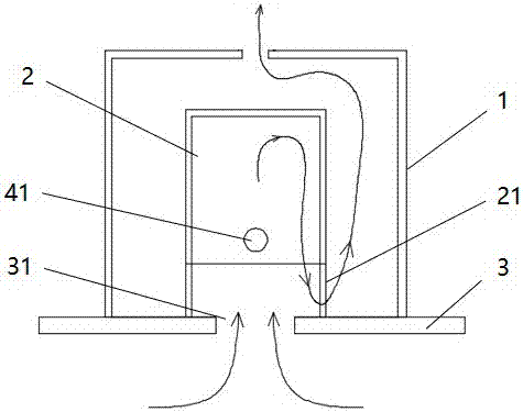 Burner head structure for a gas grill