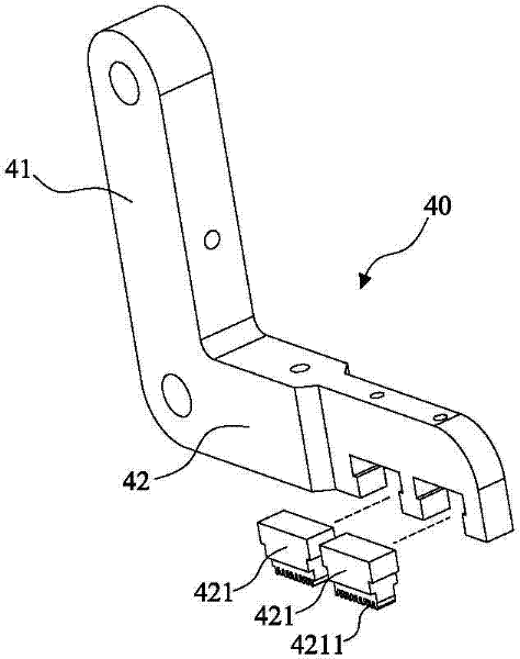 Connector cable pressing jig