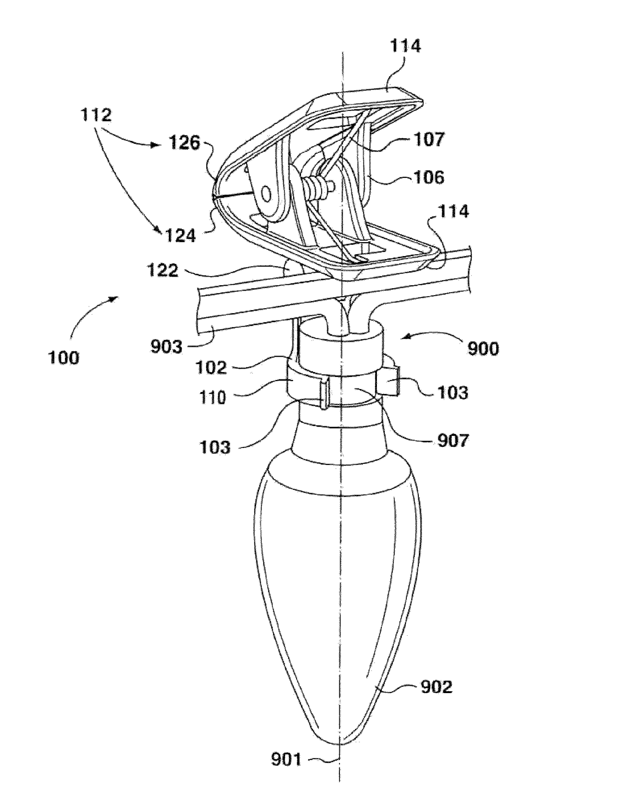 Mounting apparatus for light socket