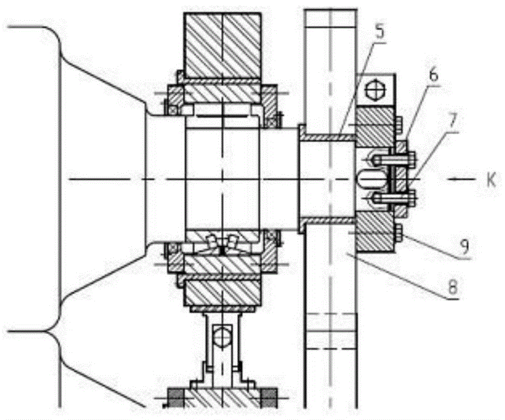 Embossing roller phase fine-tuning device for steel plate embossing machine